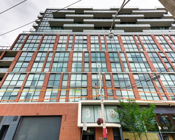 Toronto soft loft with a designer touch